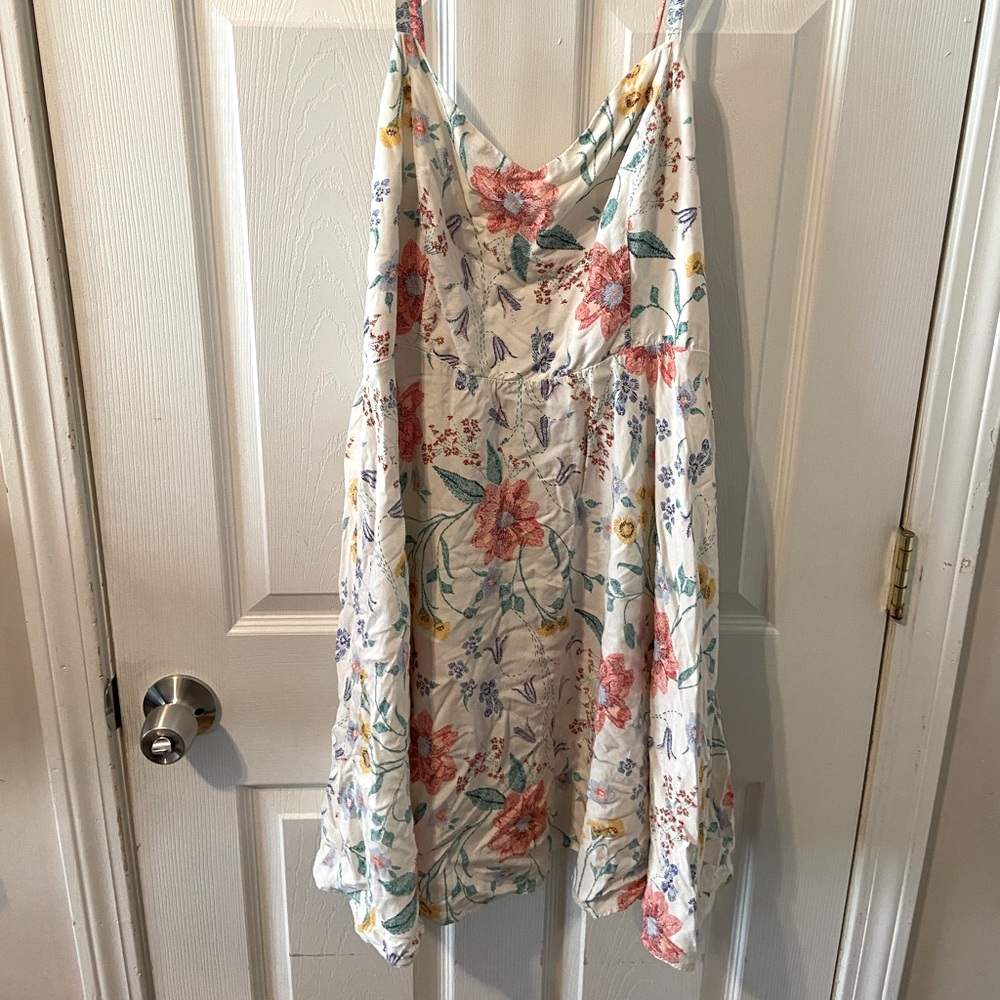 Old Navy XL floral sundress w/ built in slip